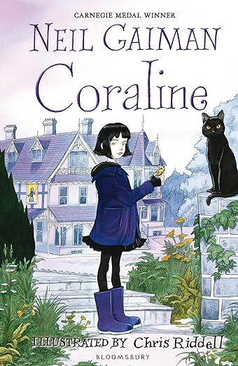 Cover of Coraline by Neil Gaiman