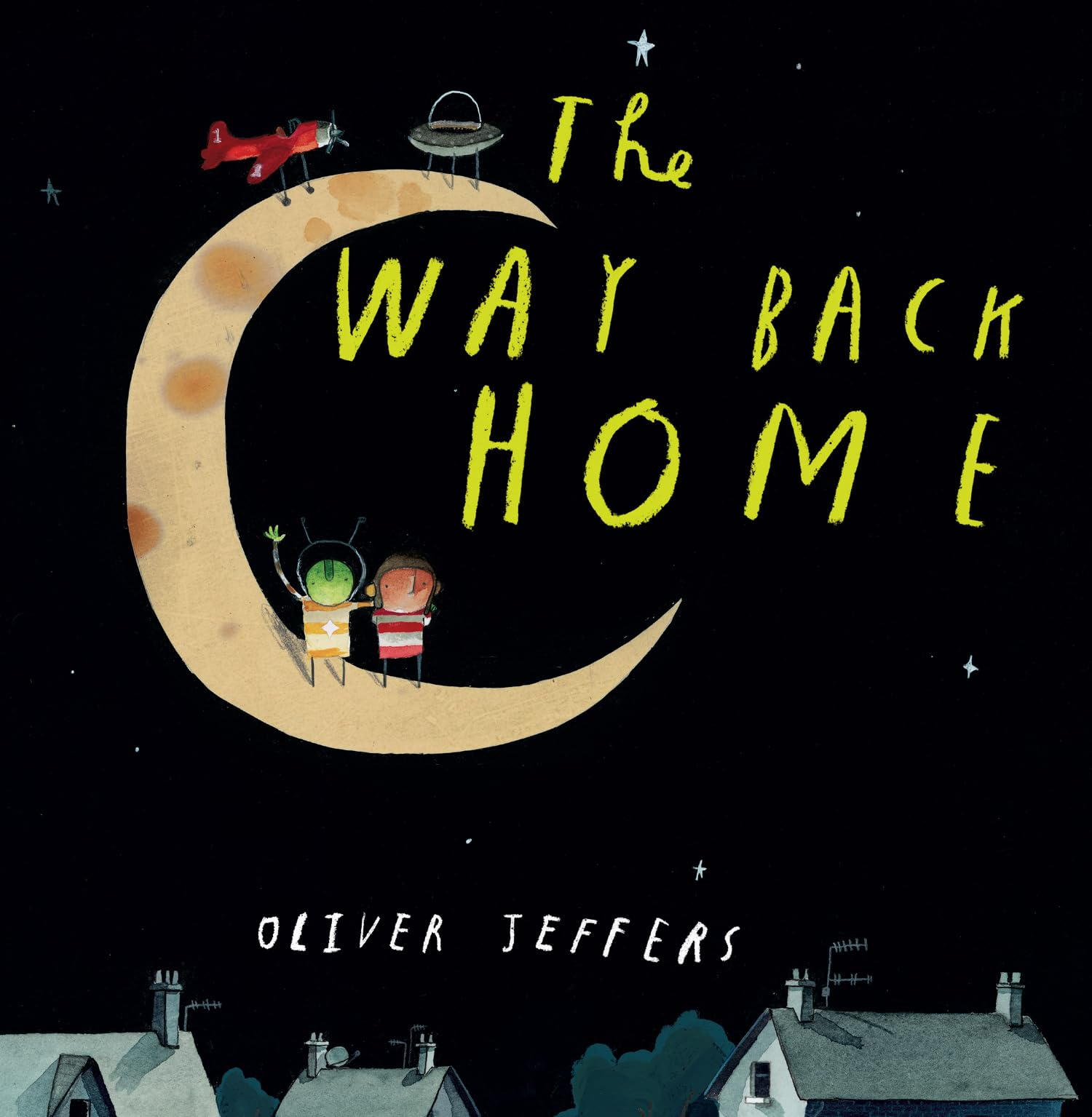 Cover of The Way Back Home by Oliver Jeffers